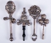 STERLING & SILVER PLATE BABY R