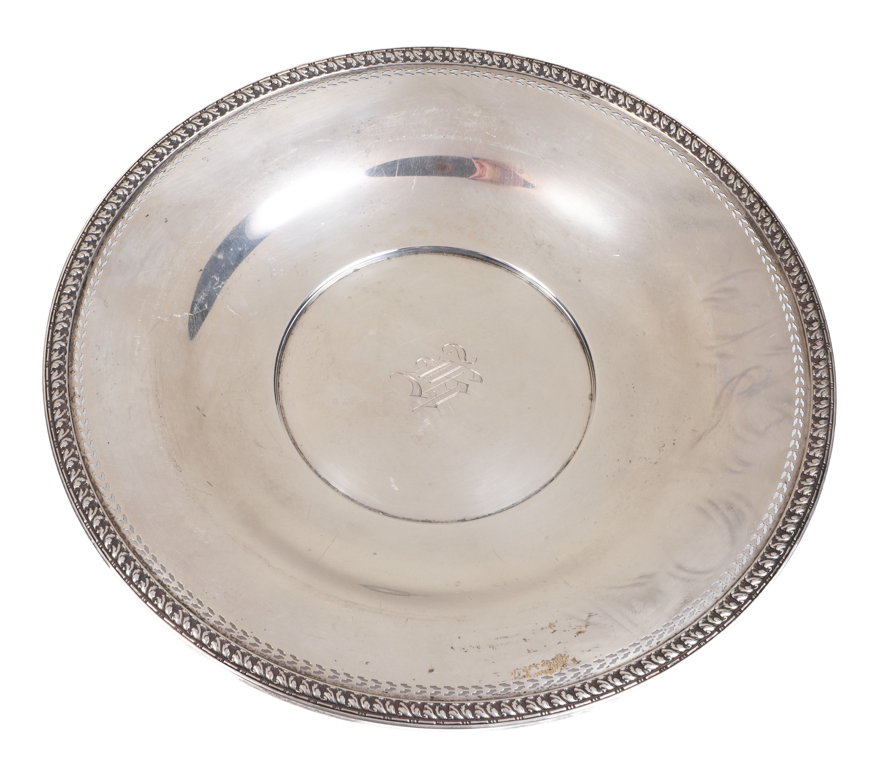 Sterling silver platter, Watson,