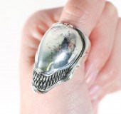 STERLING SILVER PREDATOR ALIEN