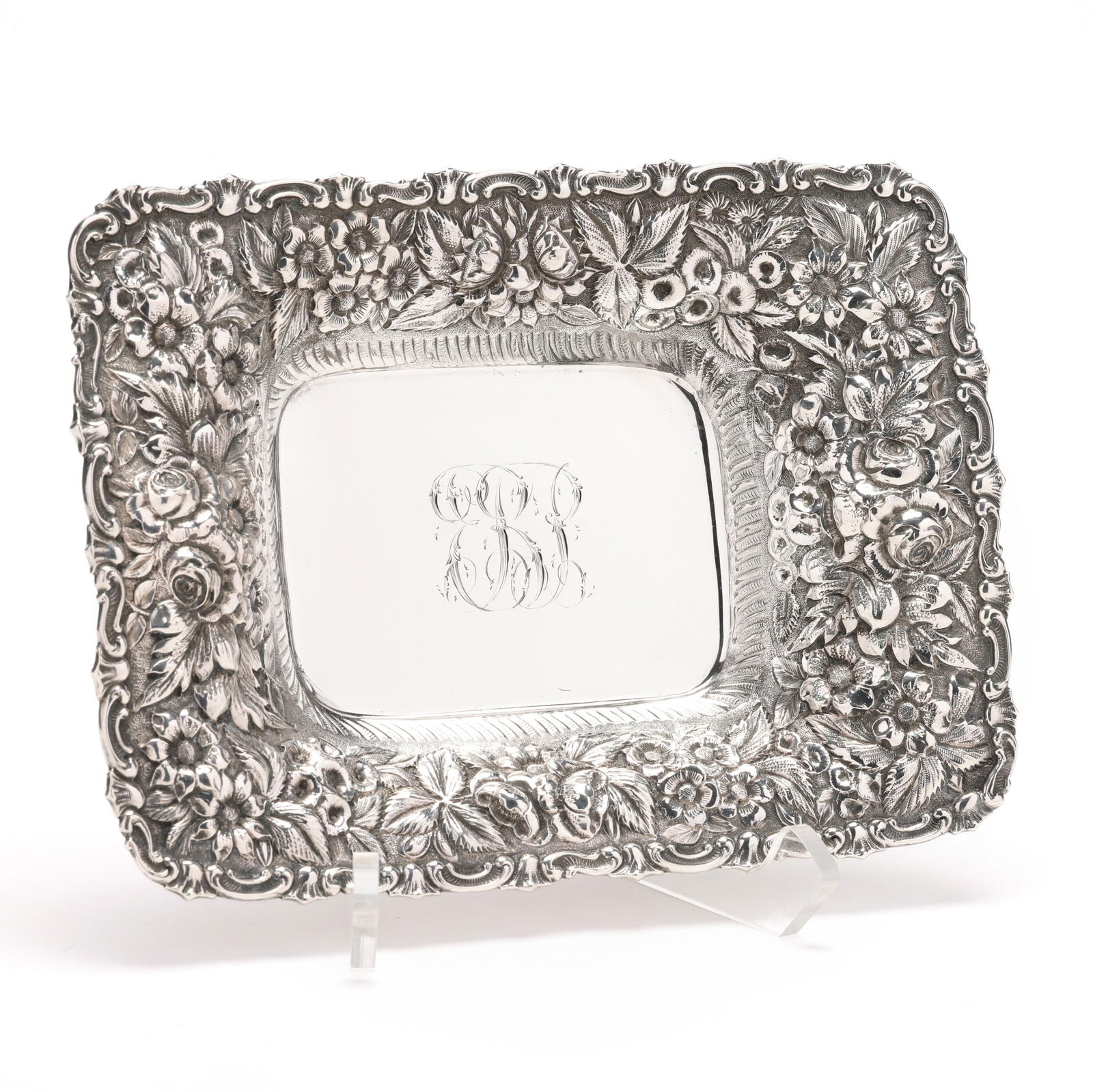 STERLING SILVER REPOUSSE BON BON