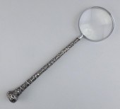 STERLING SILVER REPOUSSE HANDL