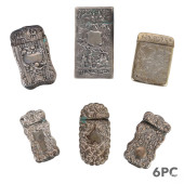 STERLING SILVER REPOUSSE MATCH