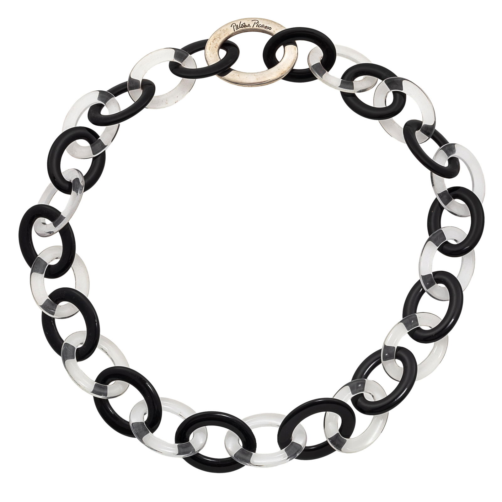 STERLING SILVER, RESIN LINK