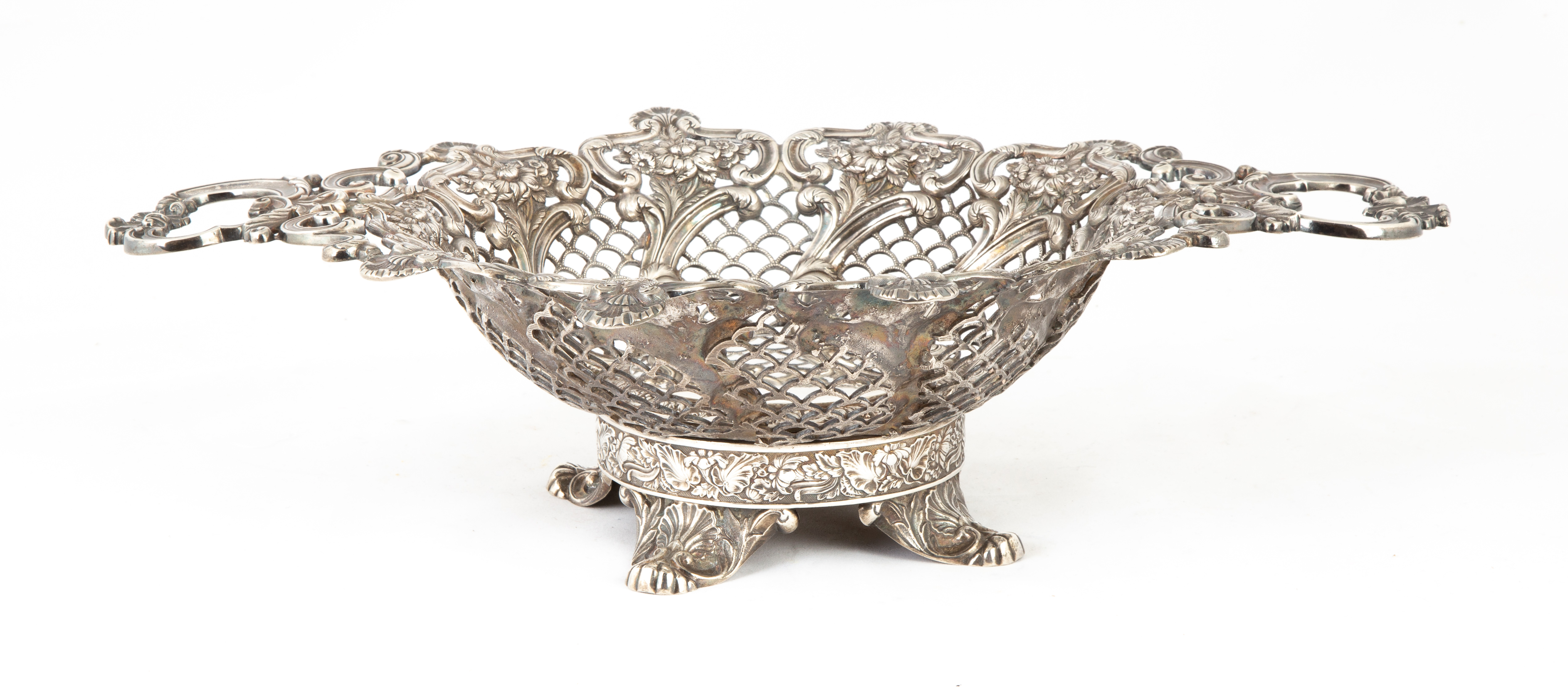 STERLING SILVER RETICULATED AND