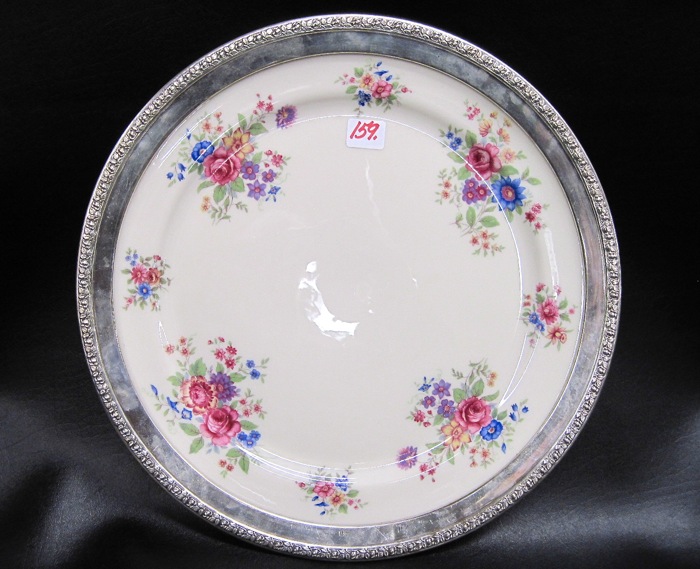 STERLING SILVER RIMMED LENOX