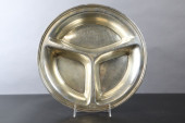 STERLING SILVER ROUND DIVIDED