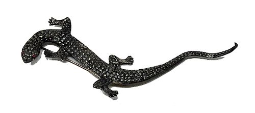 STERLING SILVER SALAMANDER