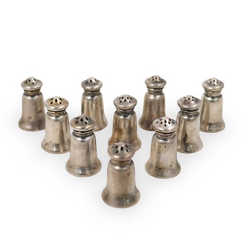 STERLING SILVER SALT & PEPPER