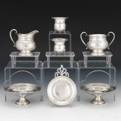 STERLING SILVER SEVEN TABLE TO