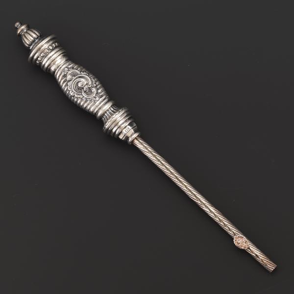 STERLING SILVER SHABBAT CANDLE