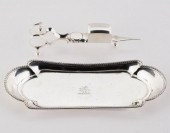 STERLING SILVER SNUFFER TRAY &