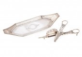 STERLING SILVER SNUFFER TRAY &