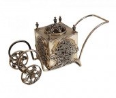 STERLING SILVER SPICE BOXA cha
