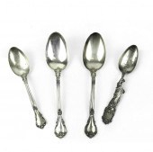 STERLING SILVER SPOONSLot of F