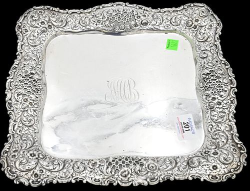 STERLING SILVER SQUARE TRAYSterling