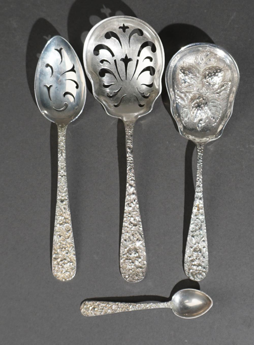 STERLING SILVER STIEFF 'ROSE'