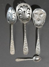 STERLING SILVER STIEFF 'ROSE'