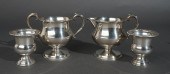 STERLING SILVER SUGAR AND CREA
