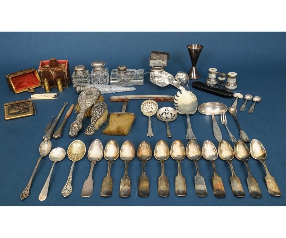 Sterling silver tableware and