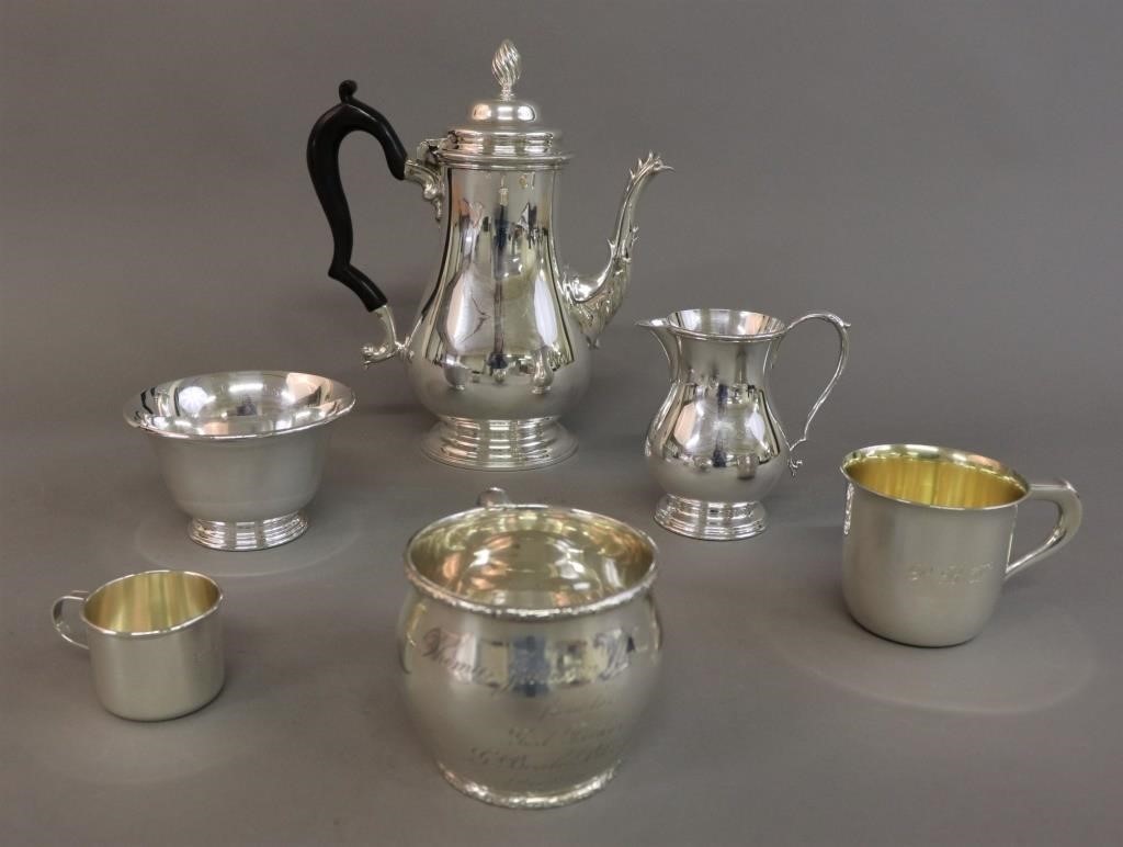 Sterling silver tableware and