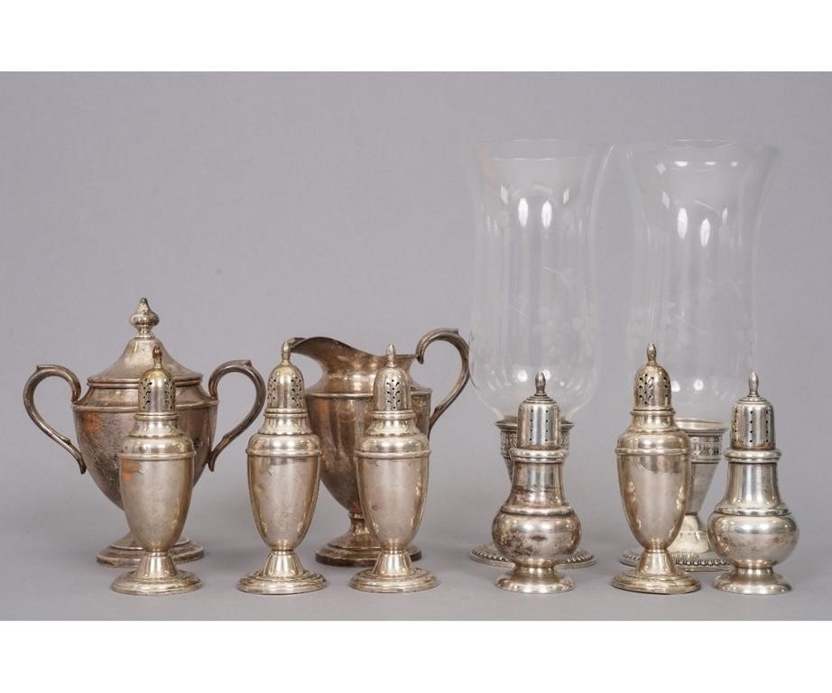 Sterling silver tableware to
