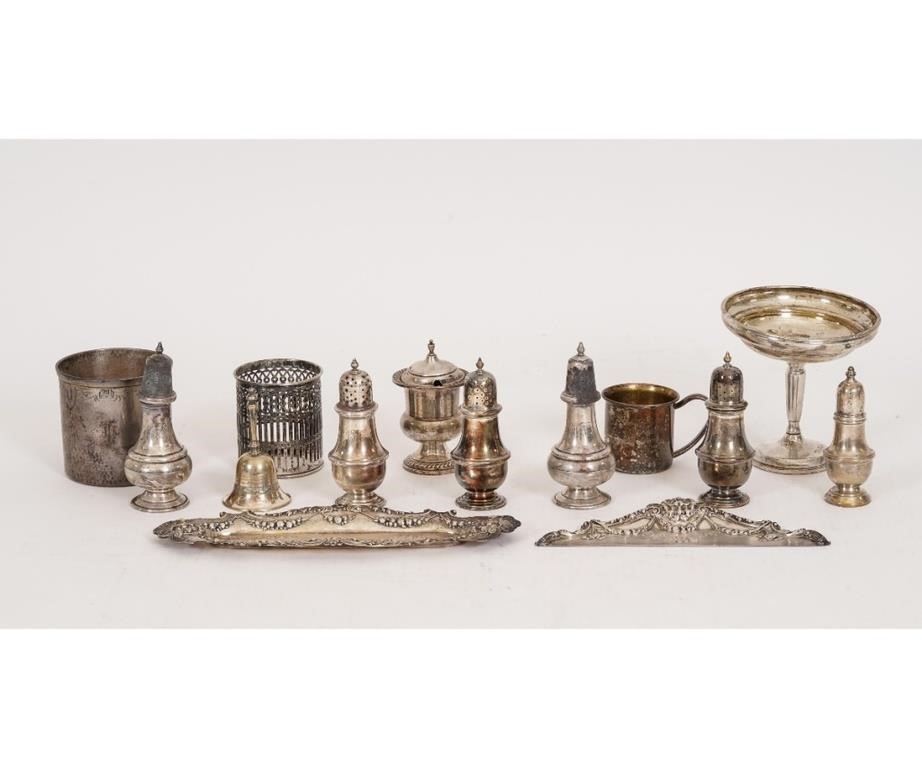 Sterling silver tableware to