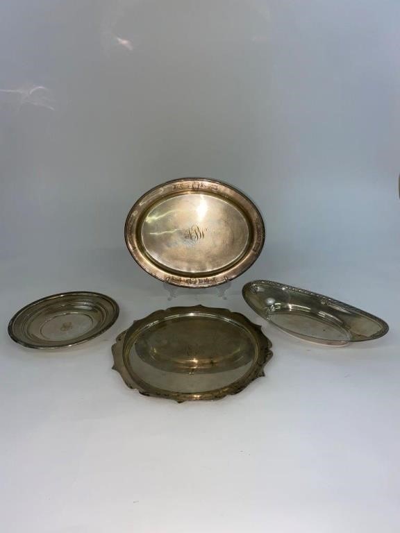 Sterling silver tableware to