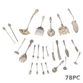 STERLING SILVER TABLEWARE UTEN