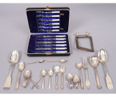 STERLING SILVER TABLEWARE<br>S
