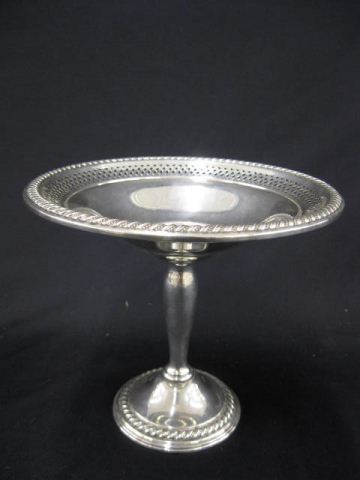 Sterling Silver Tall Compote