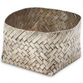 STERLING SILVER TANE WOVEN BAS