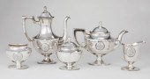 STERLING SILVER TEA AND COFFEE
