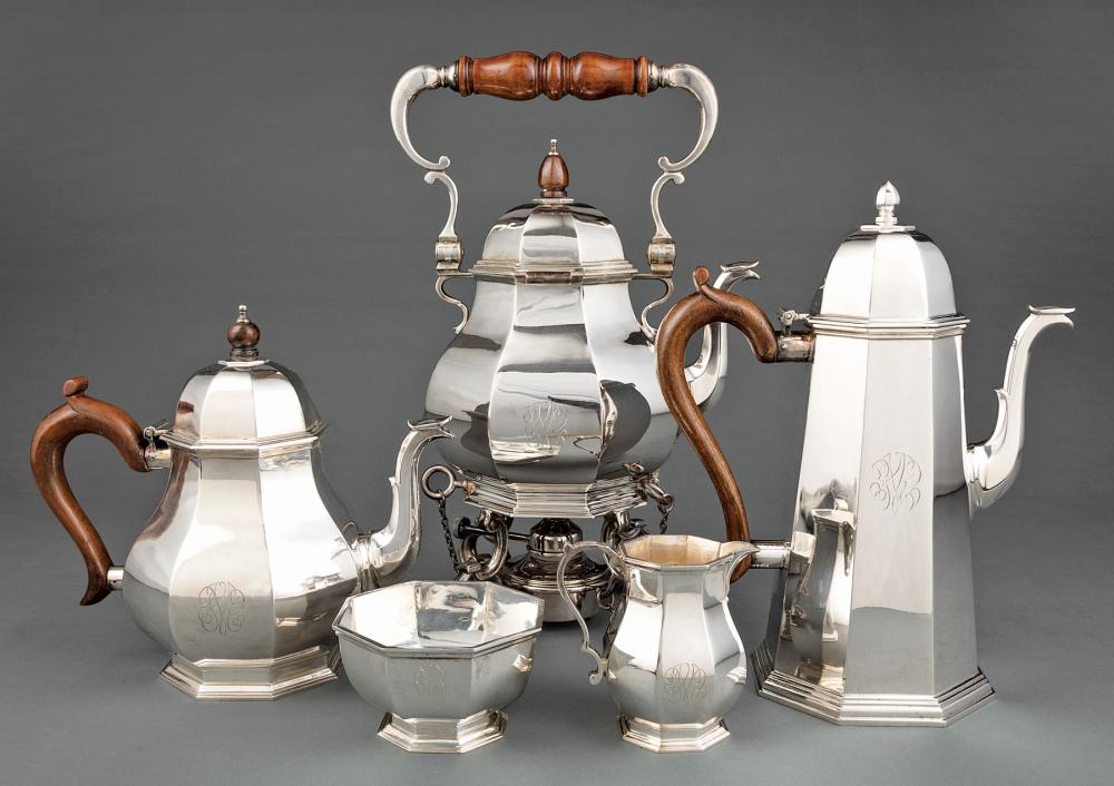 STERLING SILVER TEA AND COFFEE