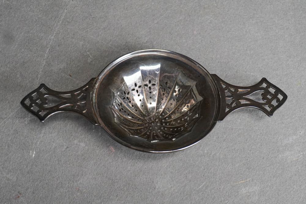 STERLING SILVER TEA STRAINER,
