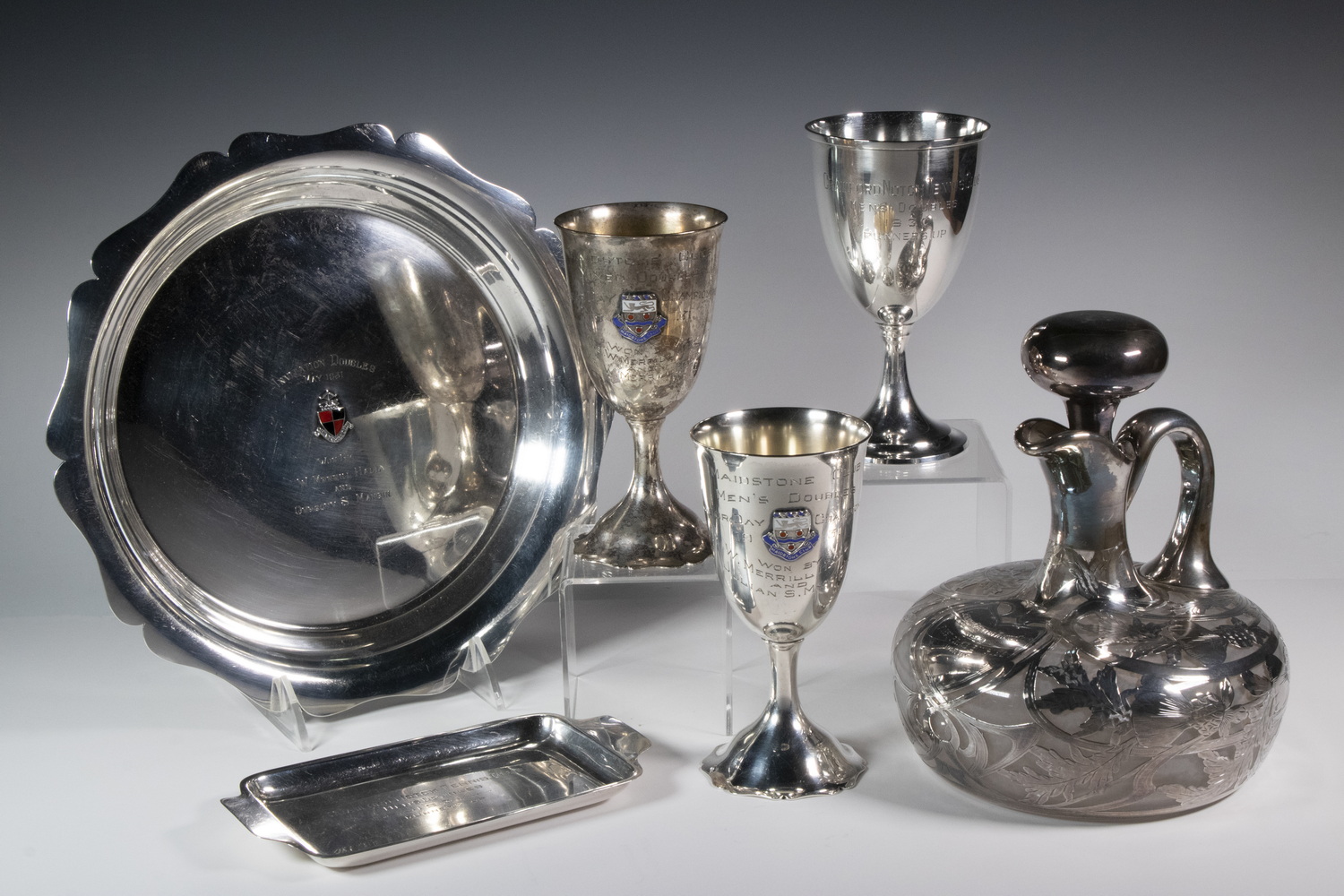 STERLING SILVER TENNIS AWARDS