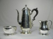 Sterling silver three piece as
