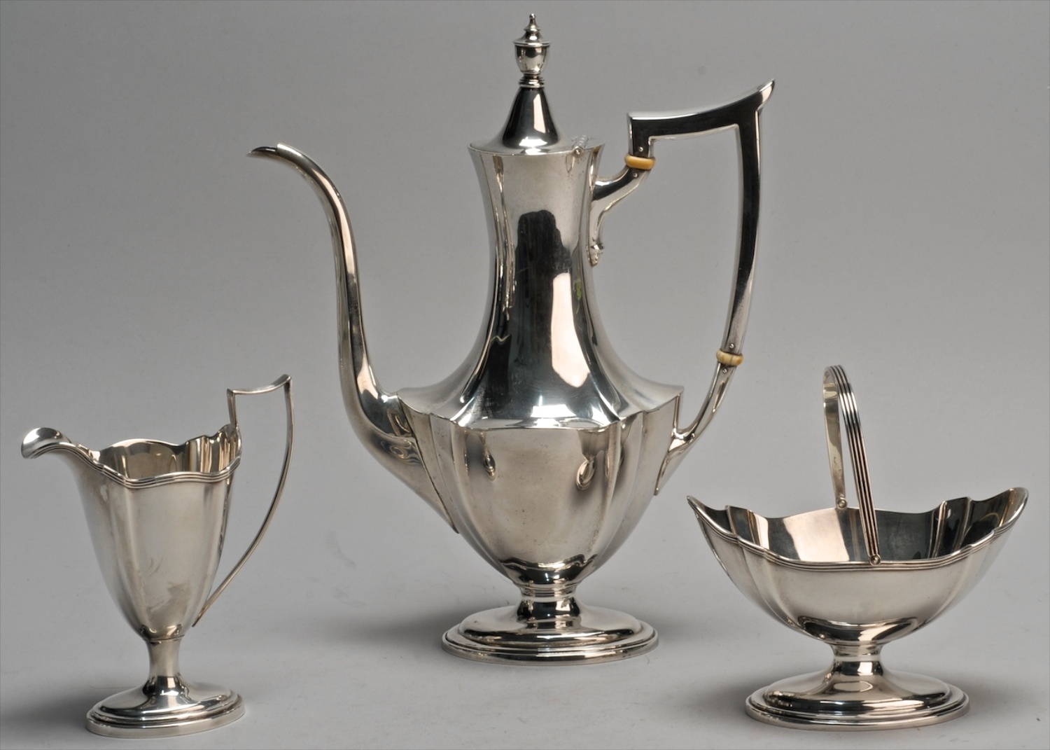 STERLING SILVER THREE-PIECE