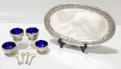 STERLING SILVER TRAY & SILVER
