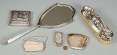 STERLING SILVER VANITY SET & O