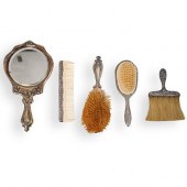 STERLING SILVER VANITY SETDESC