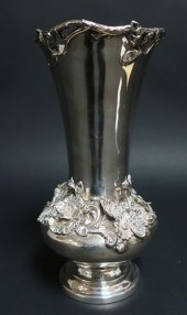 STERLING SILVER VASE, GRAFF WA