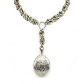 STERLING SILVER VICTORIAN ENGR
