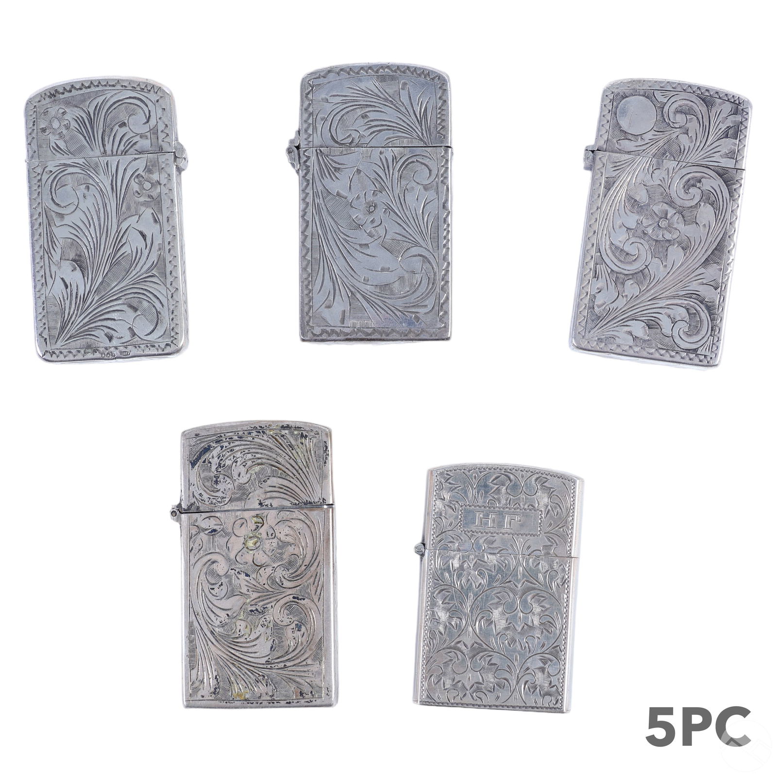STERLING SILVER VINTAGE CIGARETTE