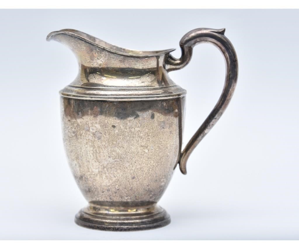Sterling silver water pitcher 17