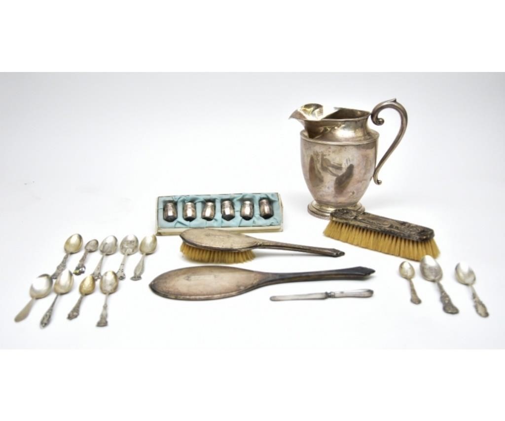 Sterling silver water pitcher
