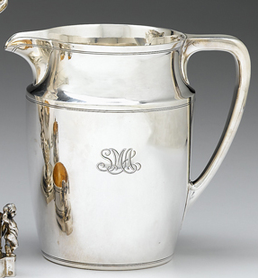 Sterling silver water pitcher   