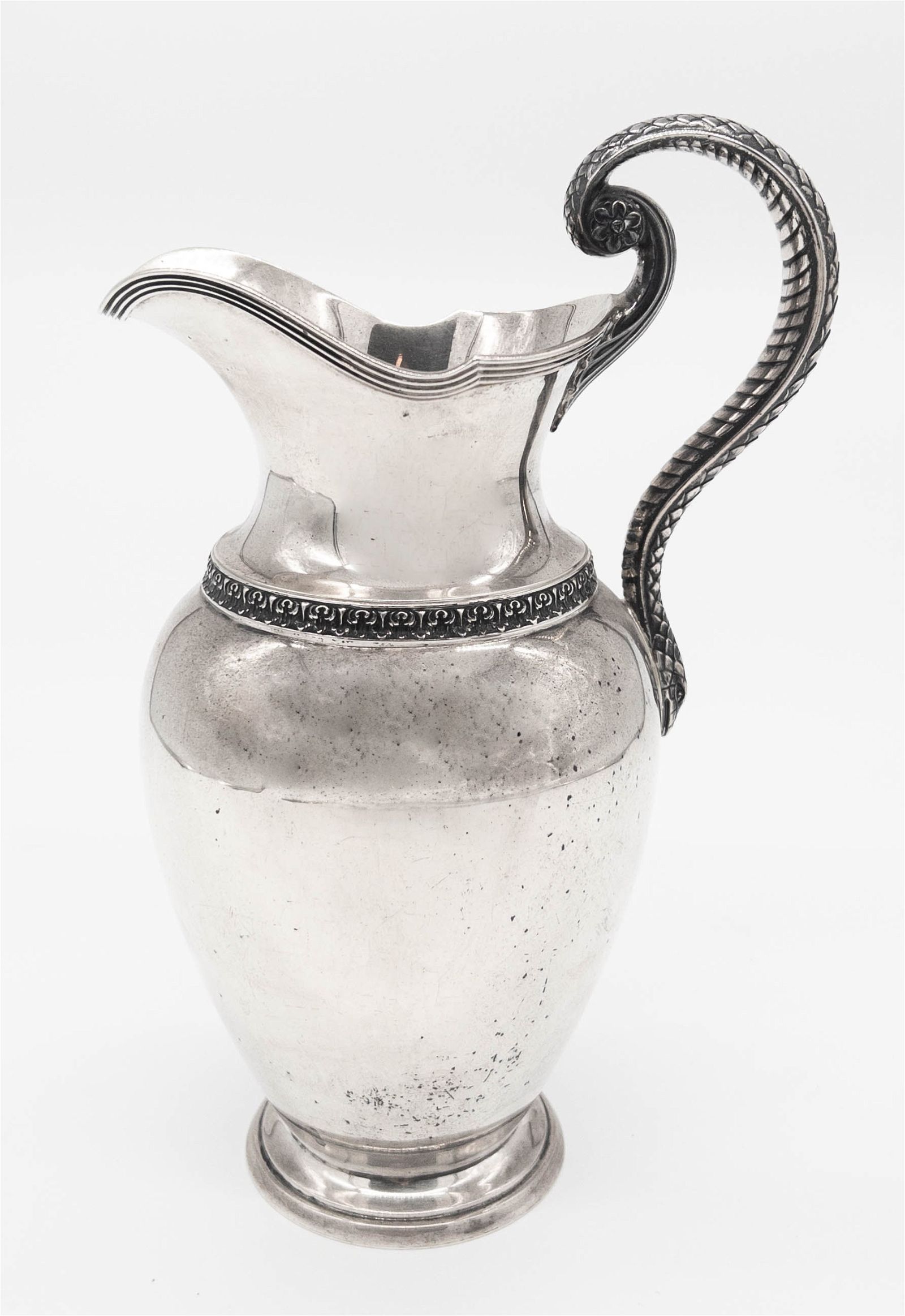 STERLING SILVER WATER PITCHER