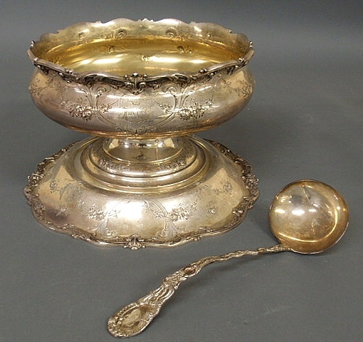 Sterling silver wedding two-piece