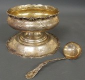 Sterling silver wedding two-pi