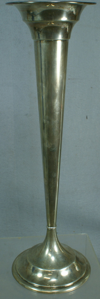 Sterling silver weighted trumpet